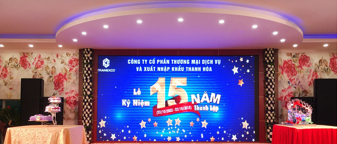 Công ty Tramexco Thanh Hóa tổ chức: Lễ kỷ niệm 15 năm ngày thành lập Công ty