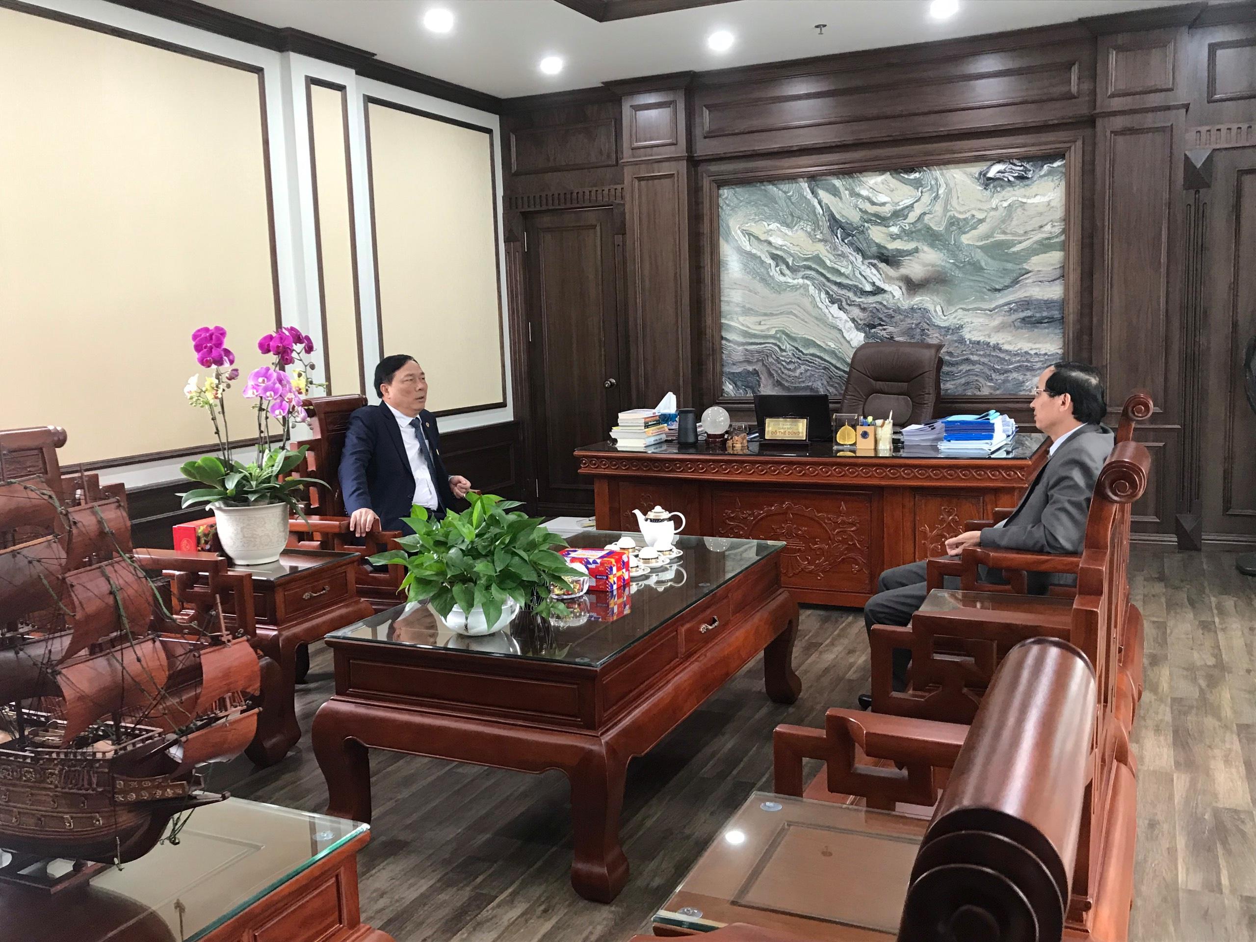 HIỆP HỘI DN TỈNH THANH HÓA ĐẾN THĂM CÔNG TY TRAMEXCO