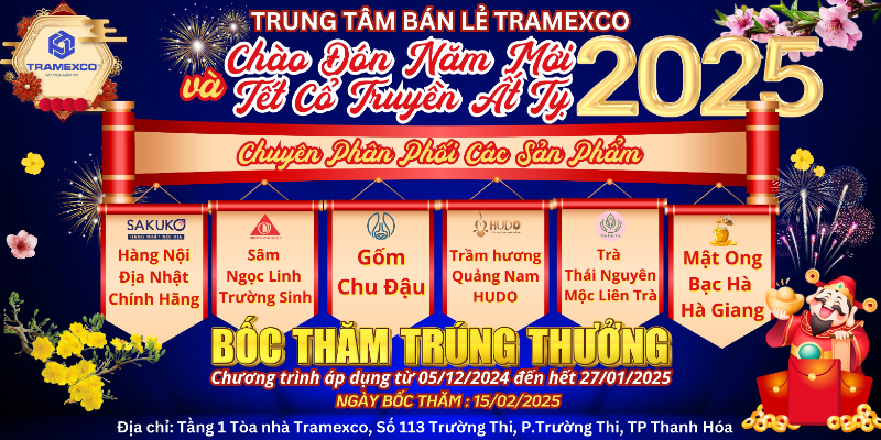 Tham gia chương trình "Bốc Thăm Trúng Thưởng" khi mua sắm tại TTBL Tramexco