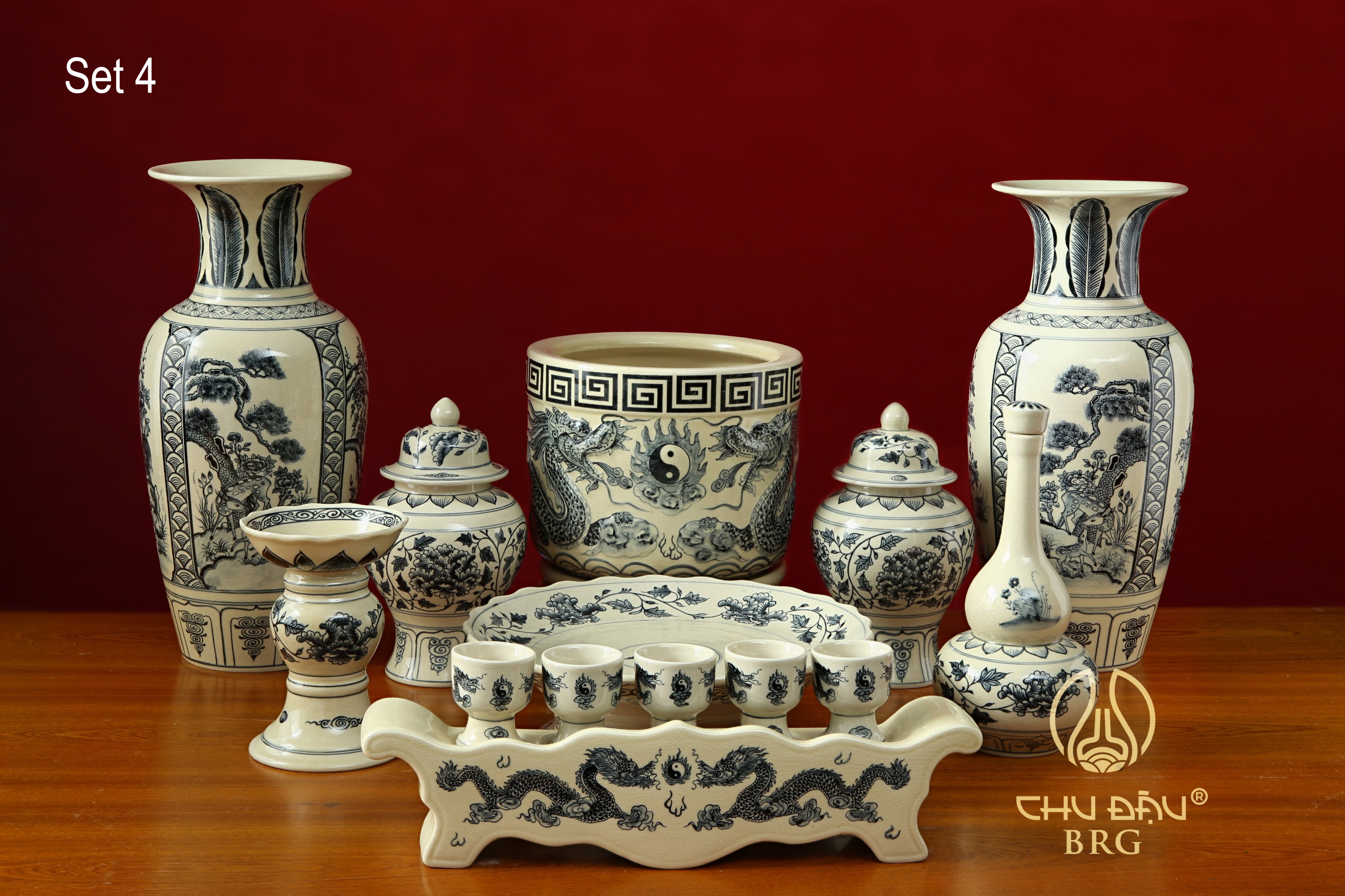 Bộ đồ thờ Set 4