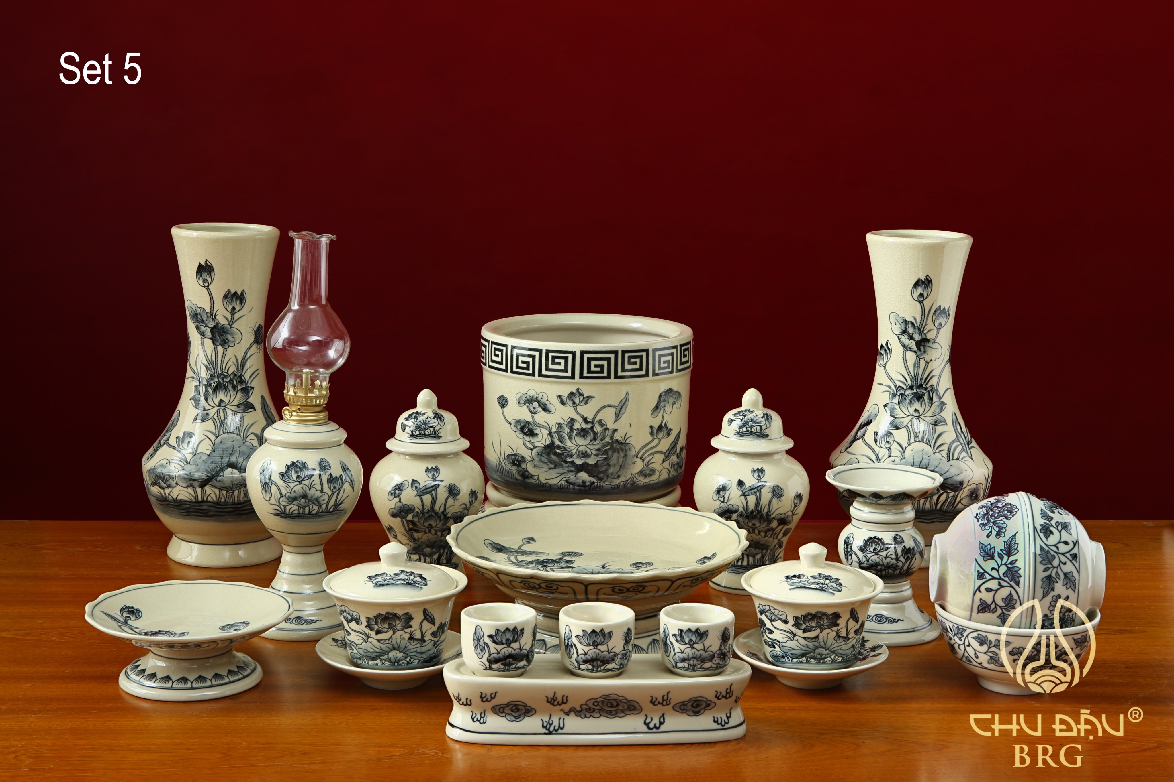 Bộ đồ thờ Set 5