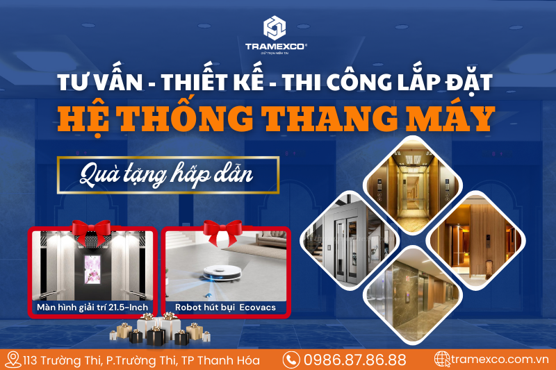 Nâng tầm công trình cùng Tramexco – Đơn vị lắp đặt hệ thống thang máy an toàn, hiện đại & tiết kiệm chi phí